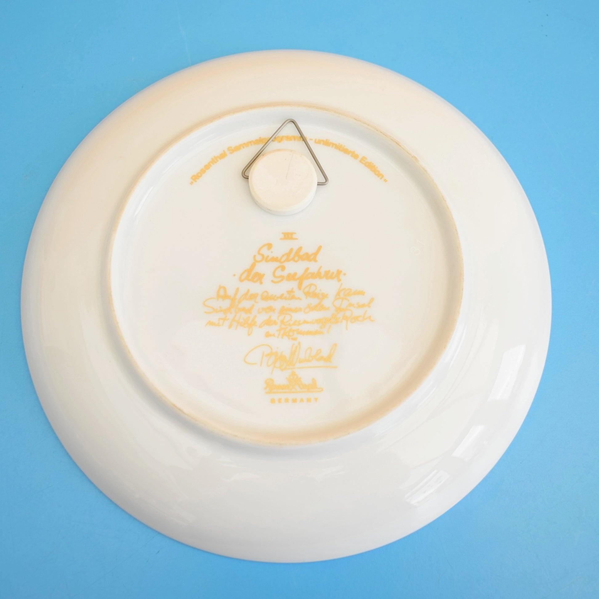 Vintage 1970s Bjorn Winblad Ceramic Plates - Rosenthal - Sinbad The Sailor by Vintage
