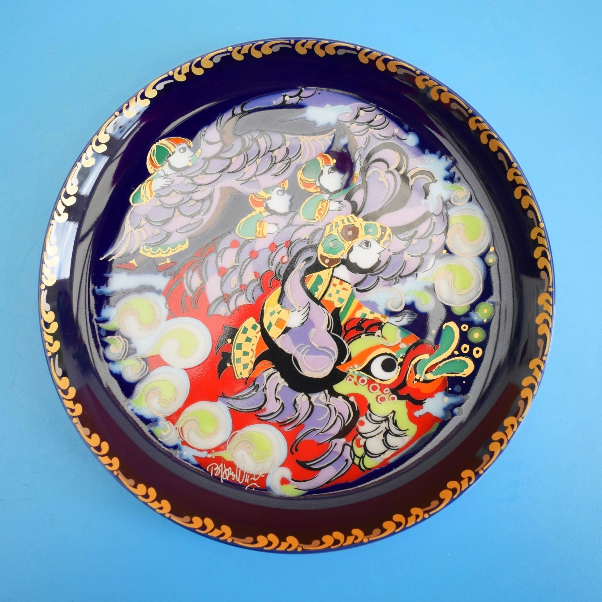 Vintage 1970s Bjorn Winblad Ceramic Plates - Rosenthal - Sinbad The Sailor by Vintage