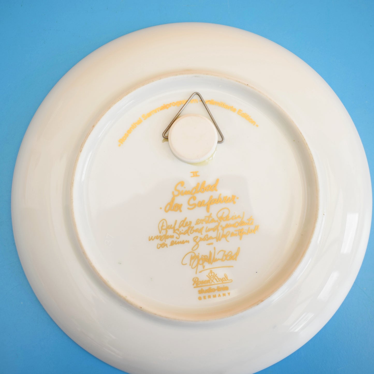 Vintage 1970s Bjorn Winblad Ceramic Plates - Rosenthal - Sinbad The Sailor by Vintage