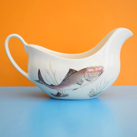 Vintage 1960s Johnson Bros Sauce/ Gravy Jug- Lobster