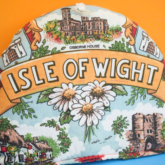 Vintage 1970s Isle Of Wight Tea Cosy - Unique