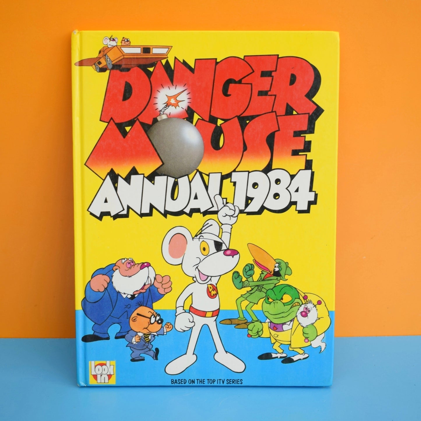 Vintage 1980s Danger Mouse Annual by Pineapple Retro