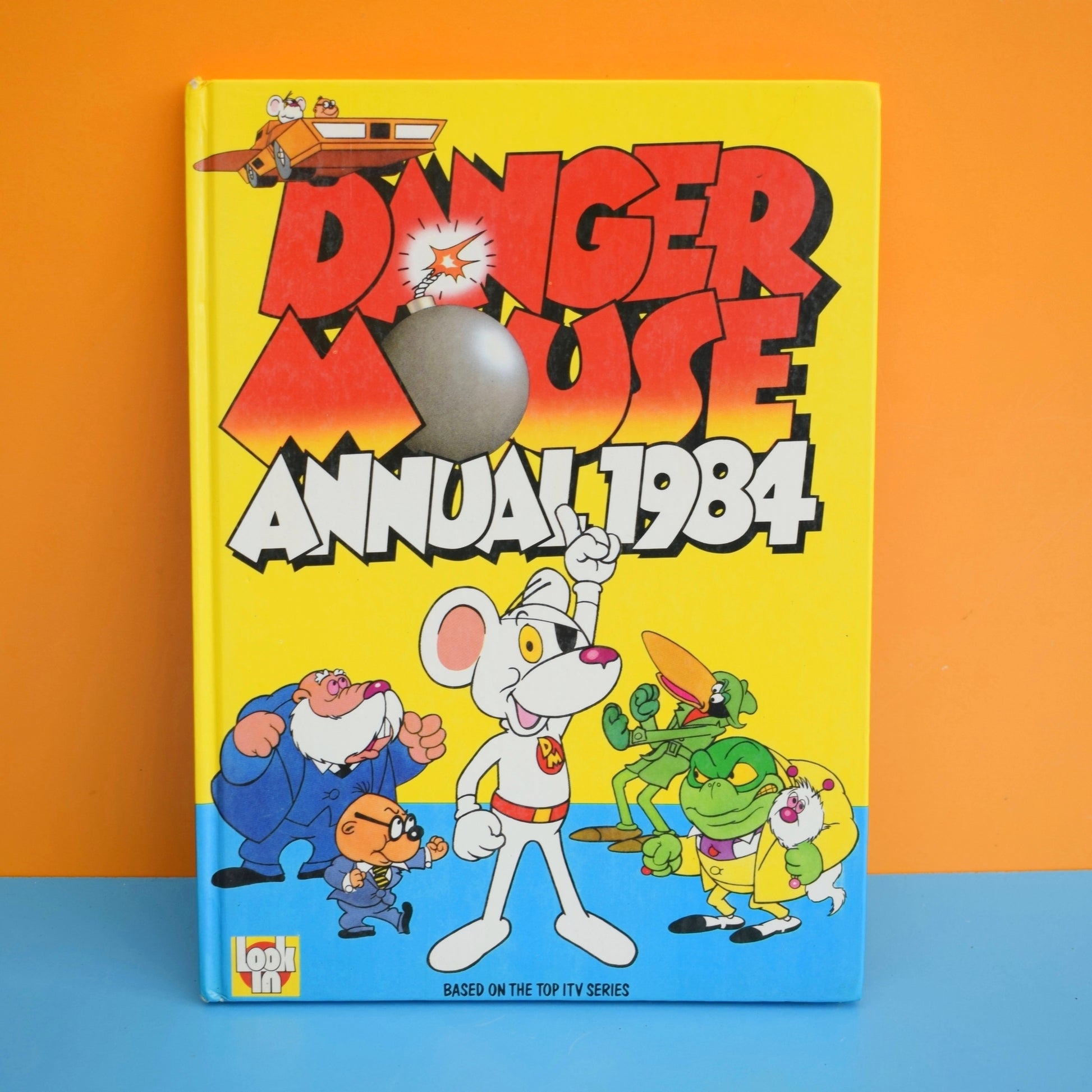 Vintage 1980s Danger Mouse Annual by Pineapple Retro