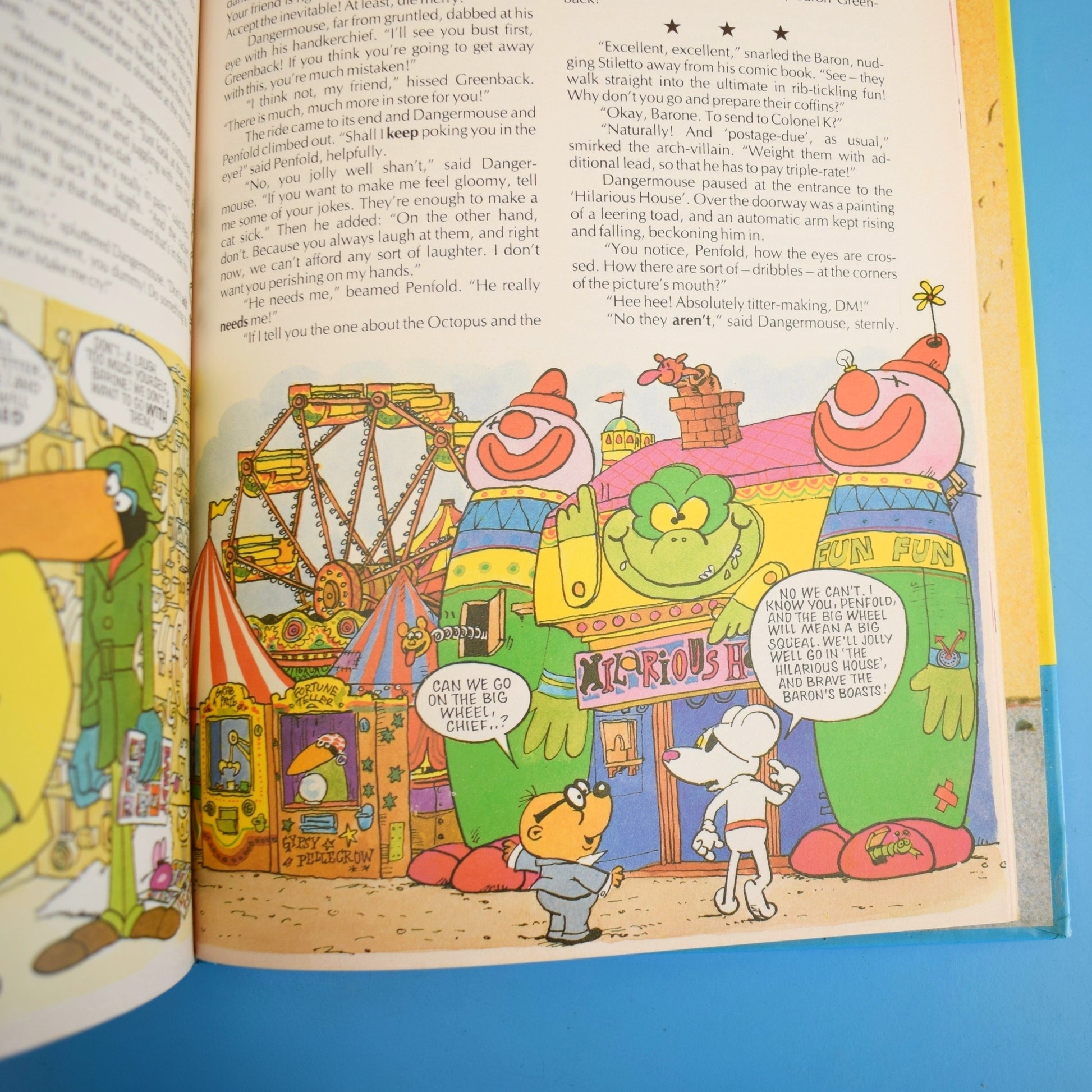Vintage 1980s Danger Mouse Annual by Pineapple Retro