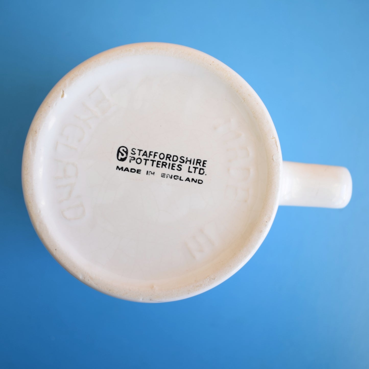 Vintage 1970s Mugs - Staffordshire Pottery - Various