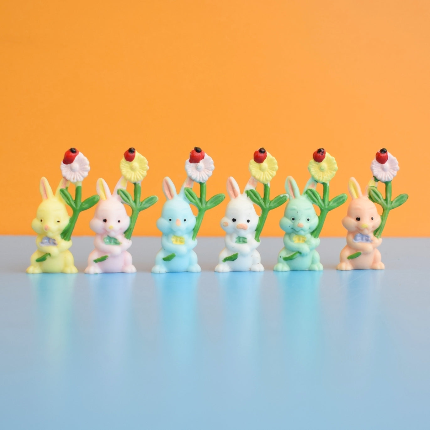Vintage 1970s Easter Cake Decorations - Various