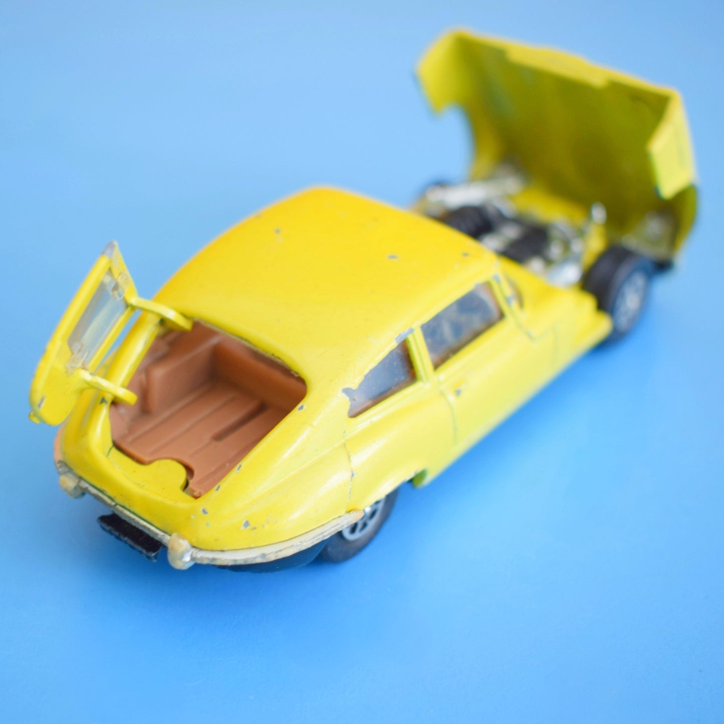 Vintage 1960s Corgi V12 Jaguar Model Car - WhizzWheels by Pineapple Retro