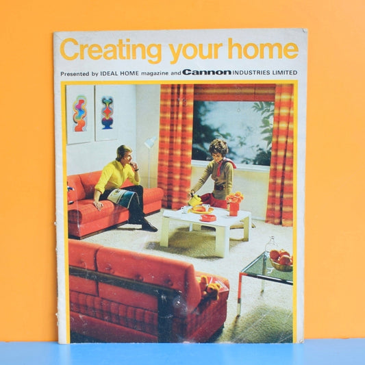 Vintage 1970s Creating Your Home Magazine - Ideal Home Supplement