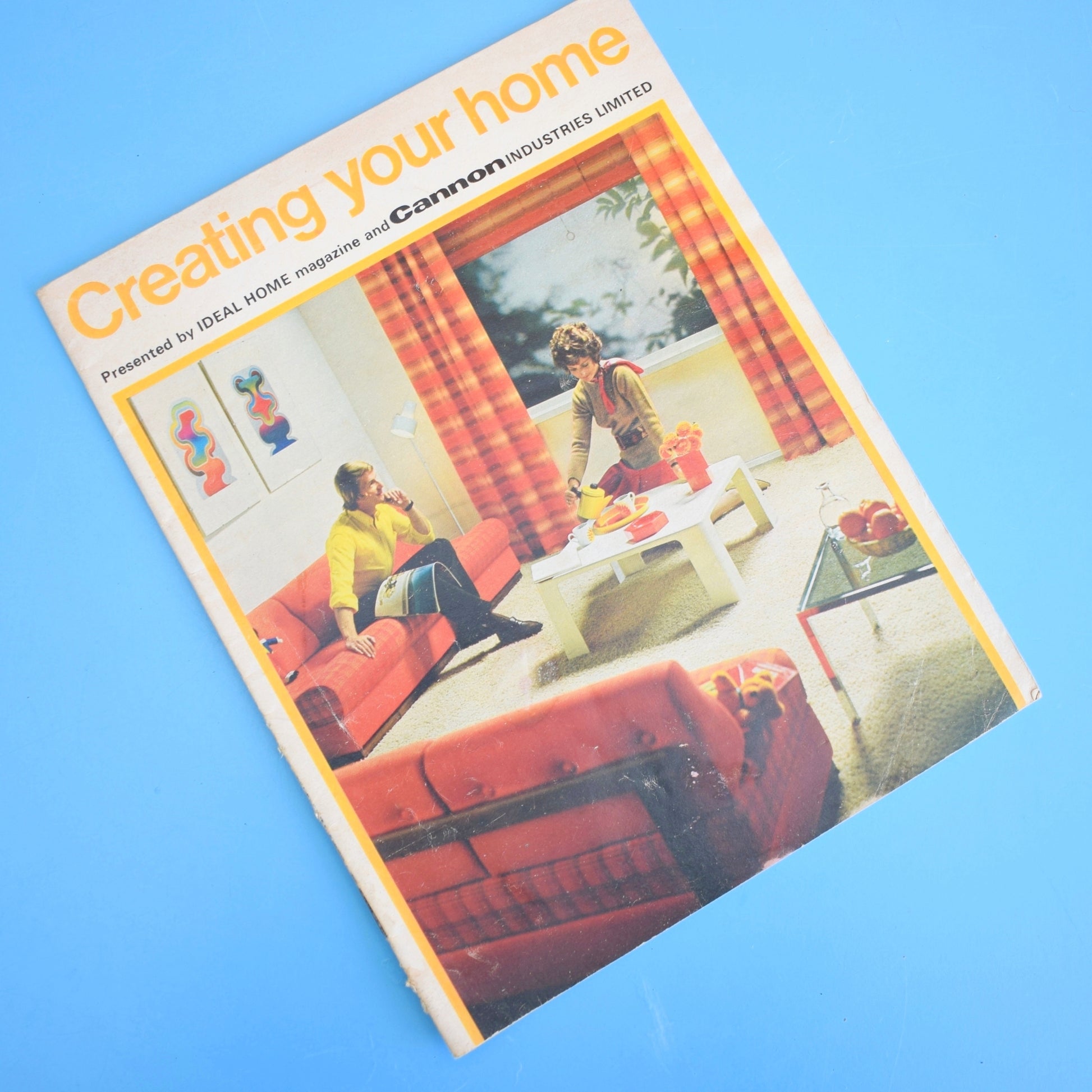 Vintage 1970s Creating Your Home Magazine - Ideal Home Supplement by Pineapple Retro