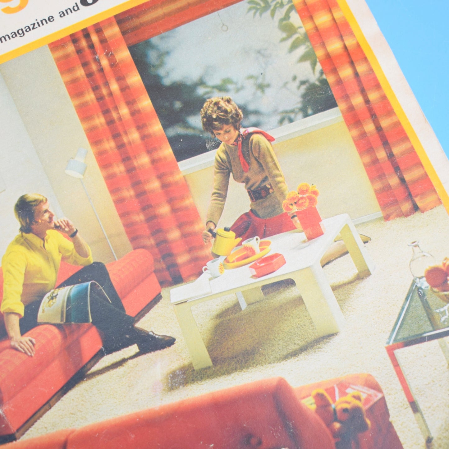Vintage 1970s Creating Your Home Magazine - Ideal Home Supplement by Pineapple Retro