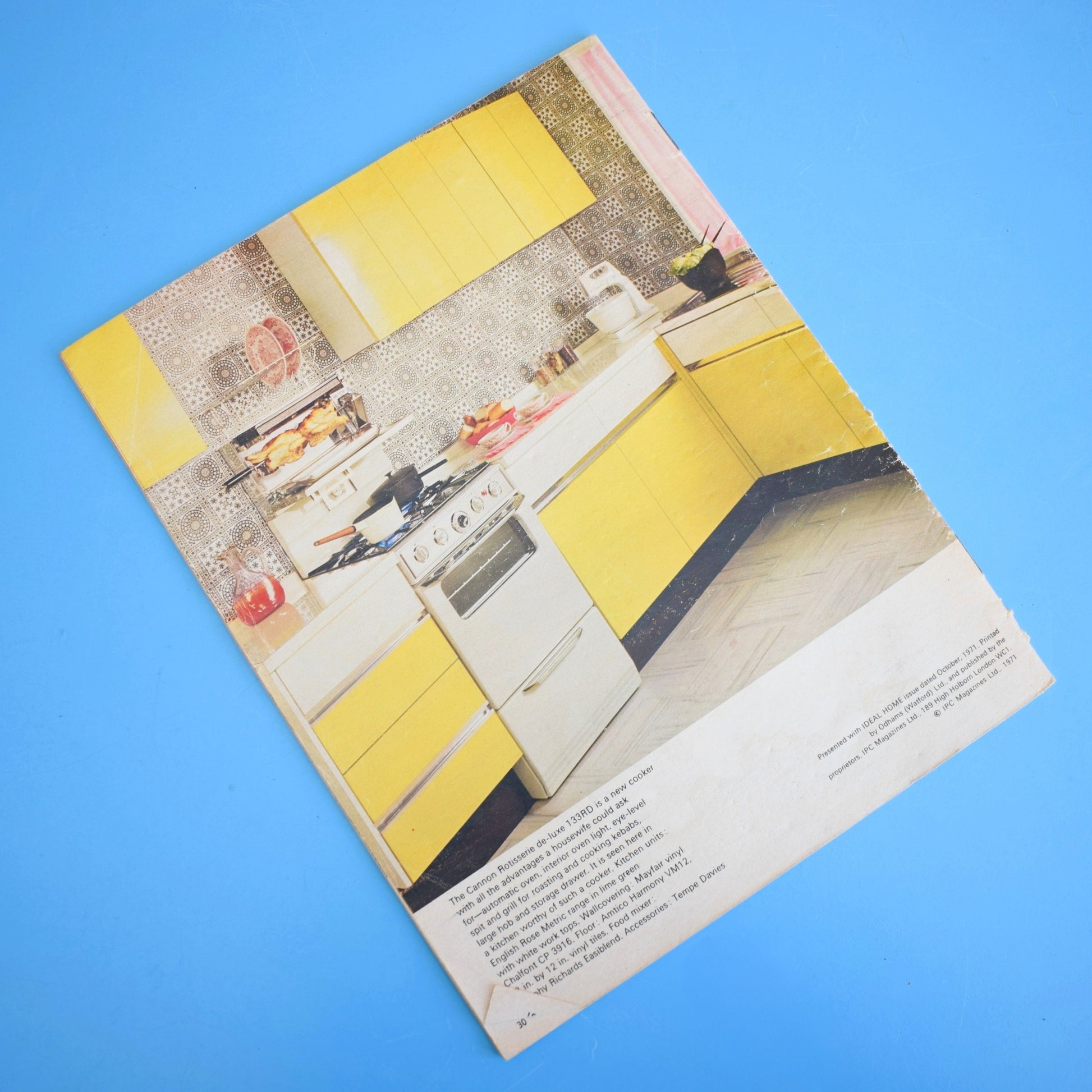 Vintage 1970s Creating Your Home Magazine - Ideal Home Supplement by Pineapple Retro