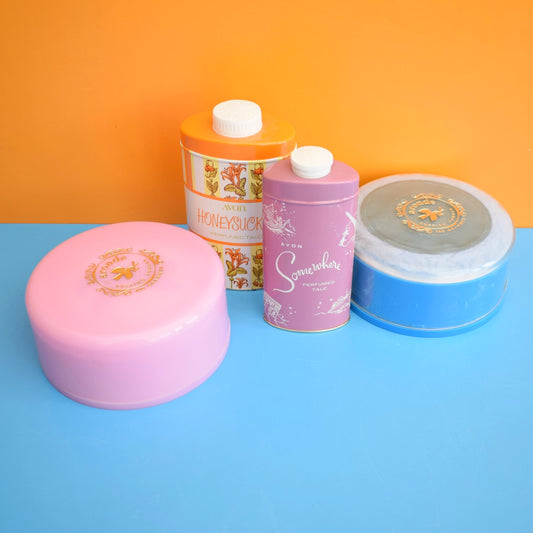 Vintage 1970s Toiletries Avon / Aronde Talc / Dusting Powder