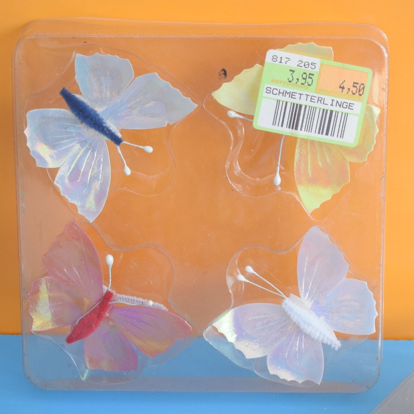 Vintage 1970s Butterfly Decorations- Boxed
