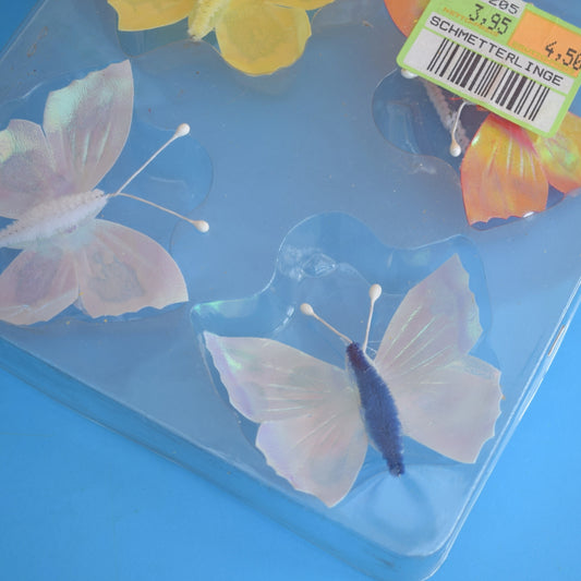 Vintage 1970s Butterfly Decorations- Boxed