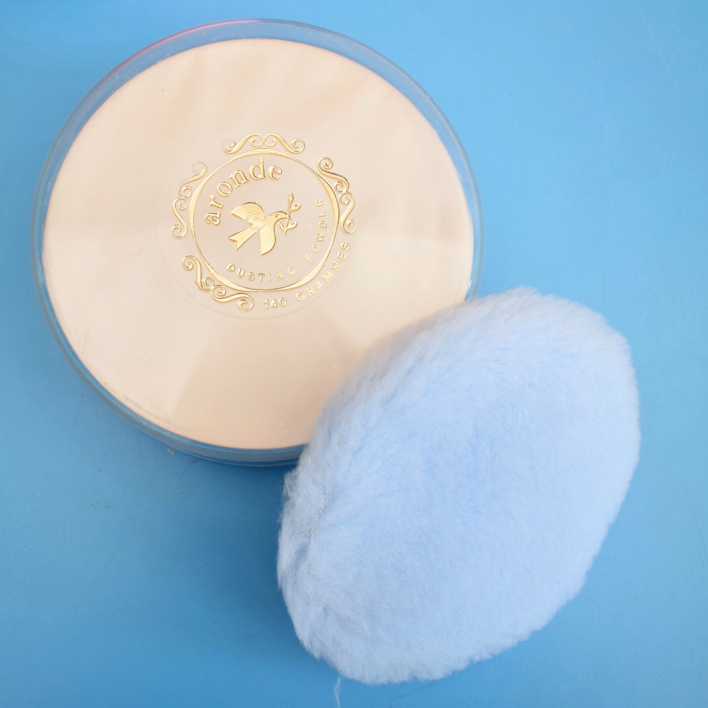 Vintage 1970s Toiletries Avon / Aronde Talc / Dusting Powder by Pineapple Retro