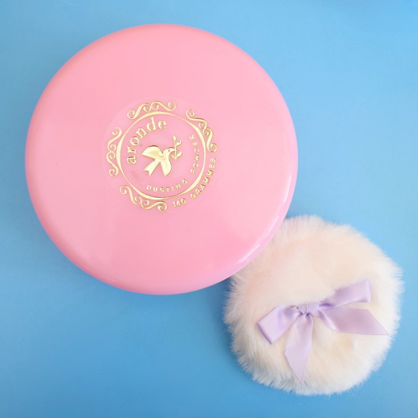 Vintage 1970s Toiletries Avon / Aronde Talc / Dusting Powder by Pineapple Retro