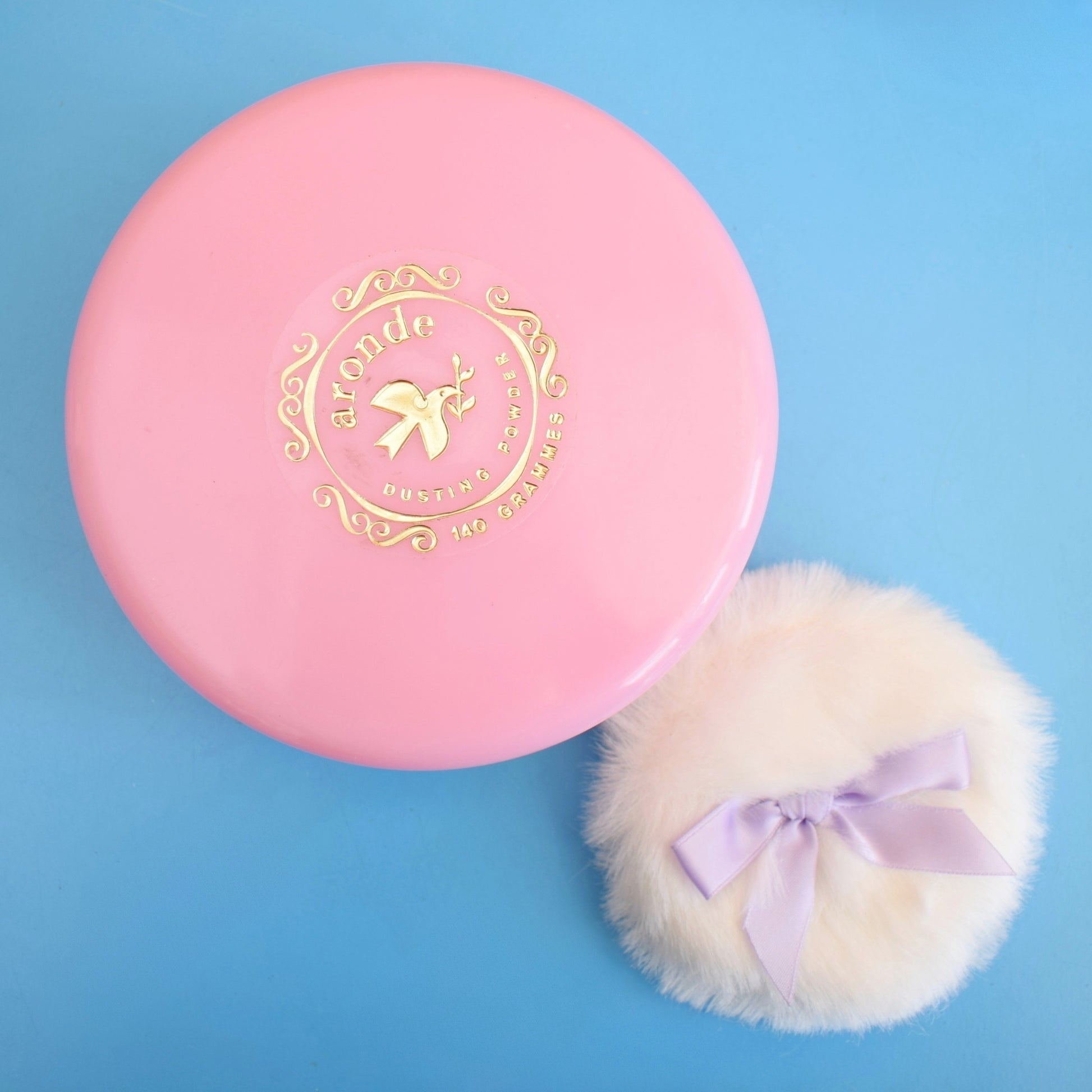 Vintage 1970s Toiletries Avon / Aronde Talc / Dusting Powder by Pineapple Retro