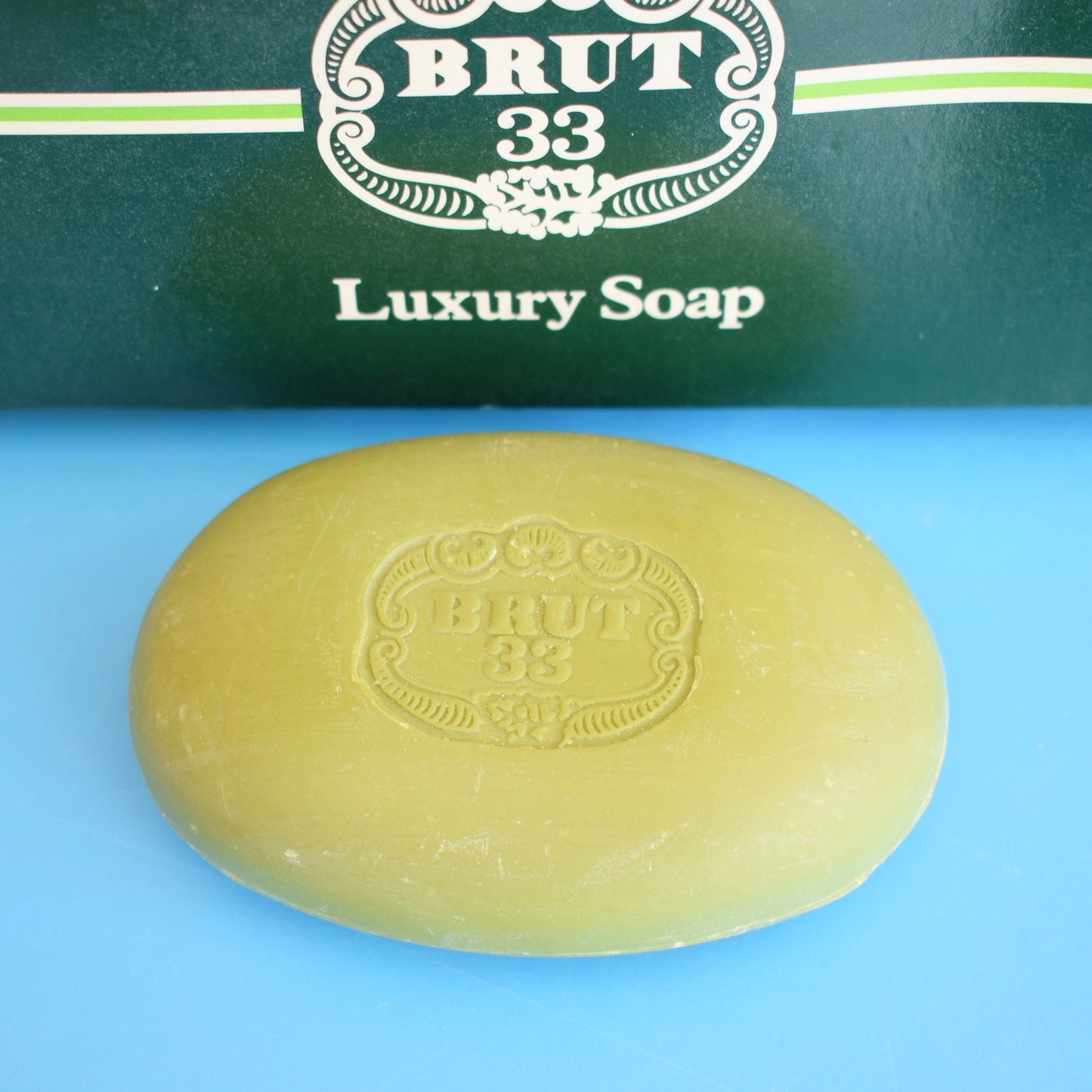 Vintage 1970s Faberge Brut Luxury Soap - Boxed x3 by Pineapple Retro