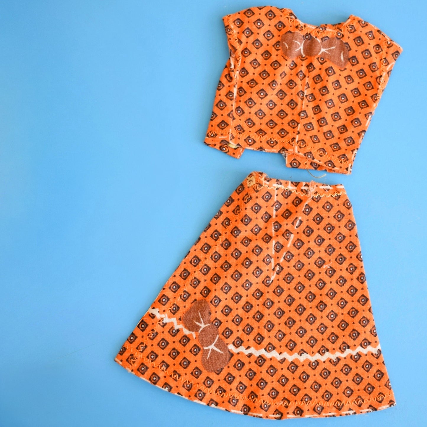 Vintage 1970s Dolls Clothes- Cut & Sew & Hats - Sindy Scale by Pineapple Retro