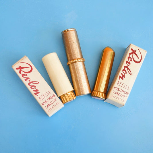 Vintage 1950s Lipsticks , Refills & Make Up by Pineapple Retro