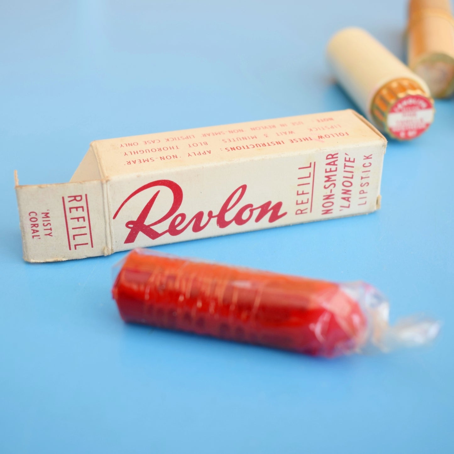 Vintage 1950s Lipsticks , Refills & Make Up