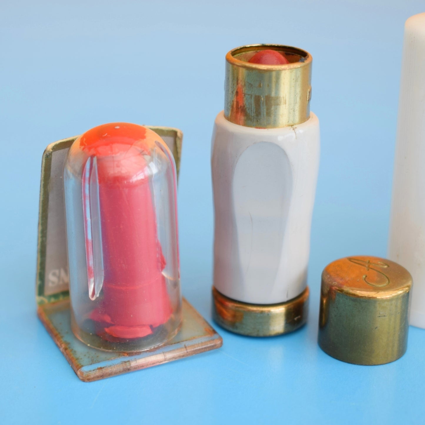 Vintage 1950s Lipsticks , Refills & Make Up