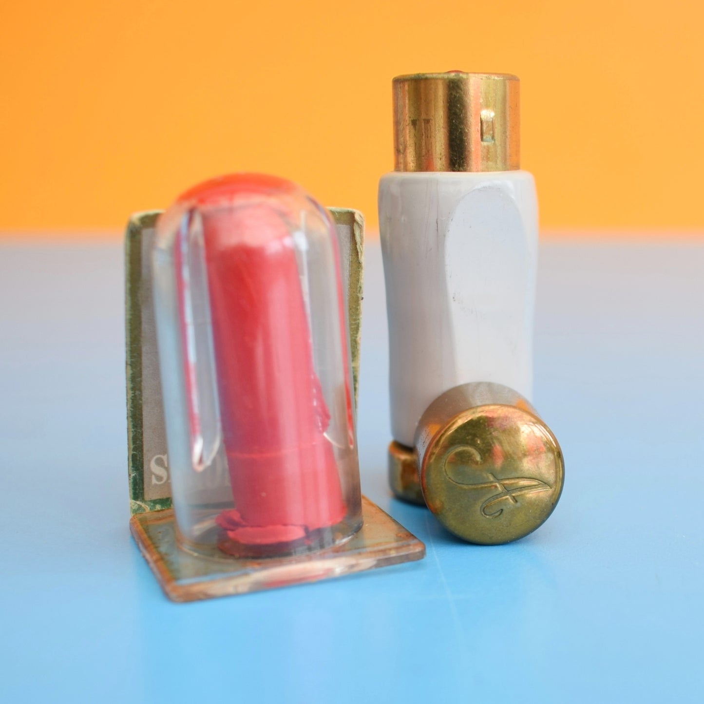 Vintage 1950s Lipsticks , Refills & Make Up