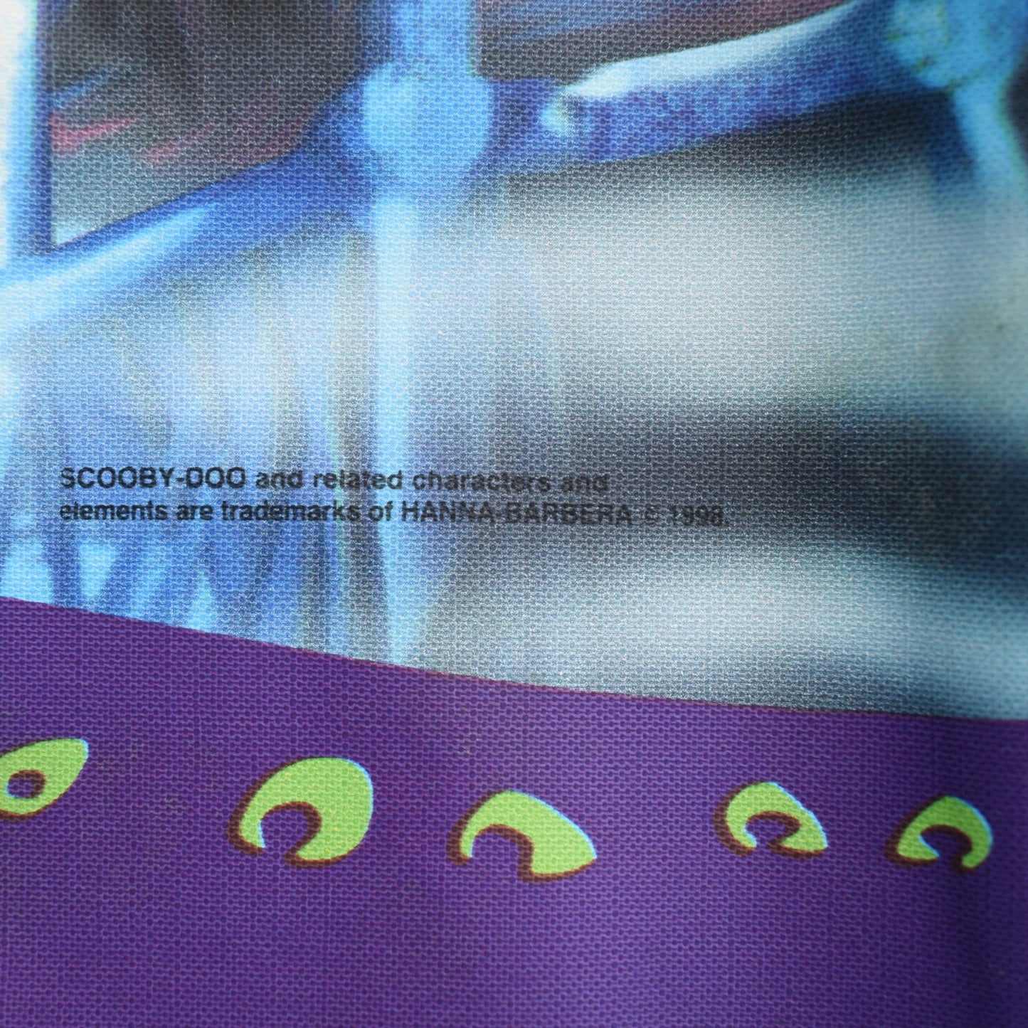 Vintage 1990s Vinyl Roll / Wall Art - Scooby Doo