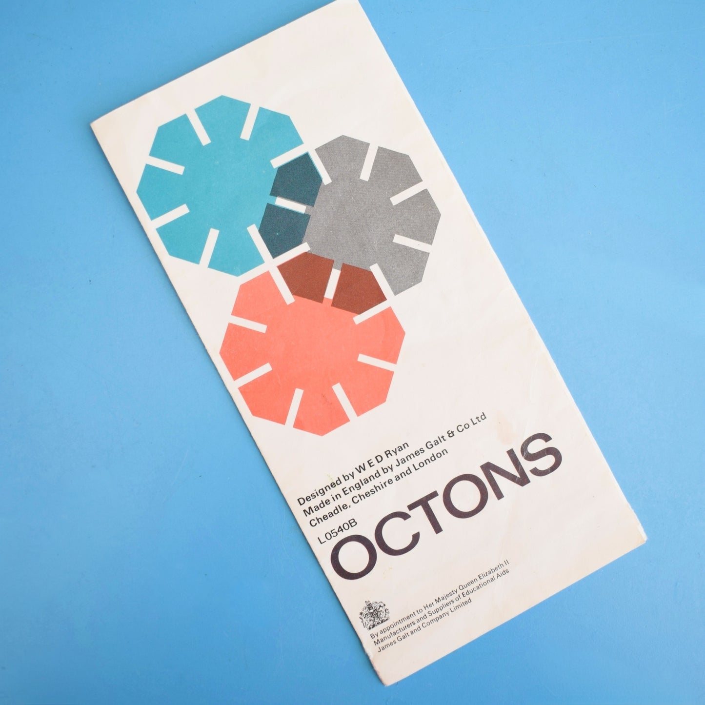 Vintage 1970s Perspex Octons - by Galt (Boxed).