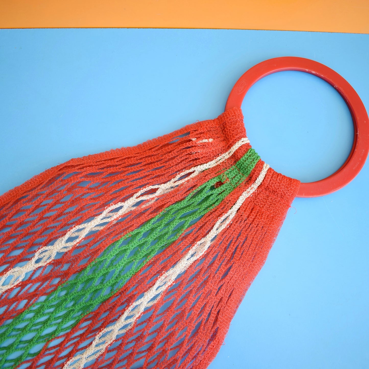 Vintage 1960s Shopping Bags - Woven / Vinyl