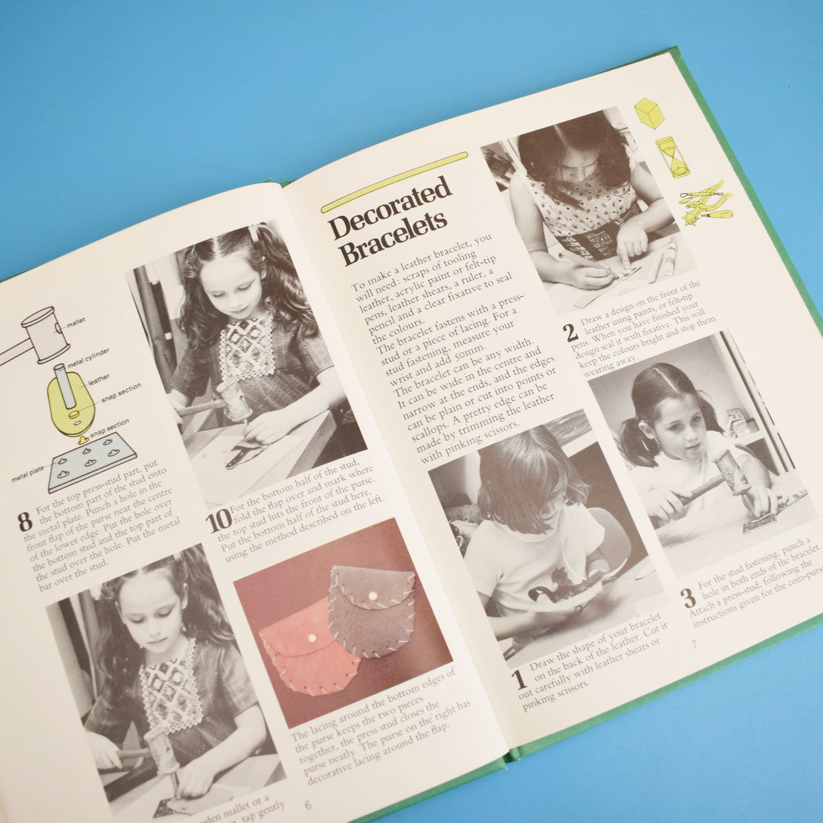 Vintage 1970s Decorative Crafts Book - Leather, Macrame ETC – Pineapple ...