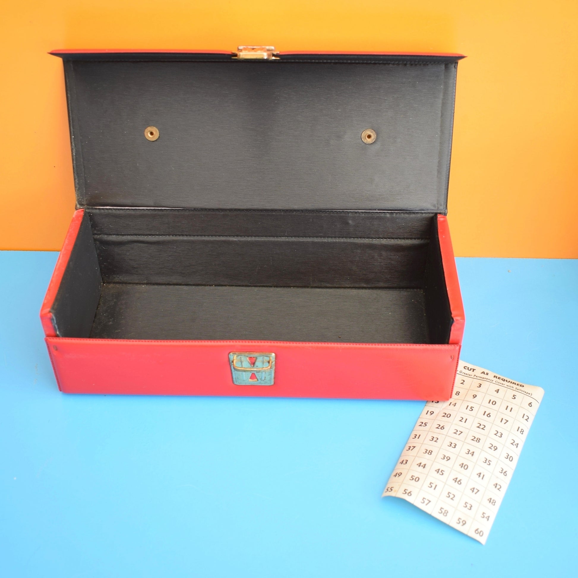Vintage 1980s Casette Storage & 1990s Unused Cassette Tapes by Vintage