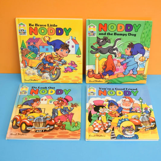 Vintage 1980s Noddy Book Set x4