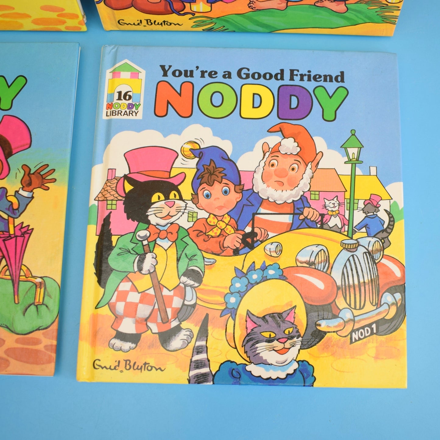 Vintage 1980s Noddy Book Set x4