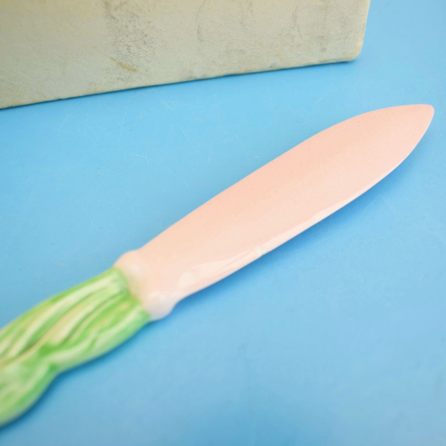 Vintage 1940s Carlton Ware Raspberry Dish & Knife - Boxed