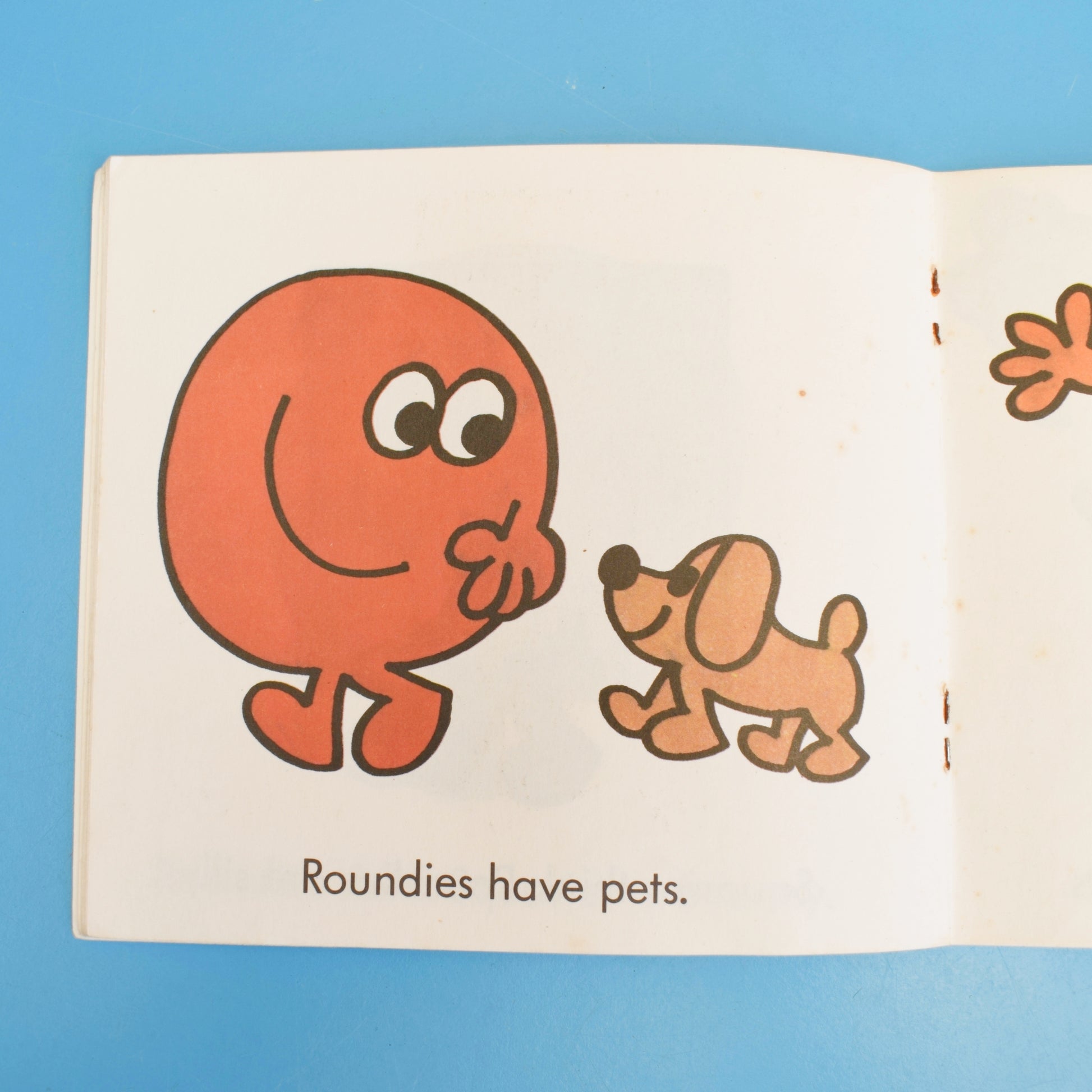 Vintage 1970s Mr Men Book - Are You A Roundy Or A Squary - Roger Hargreaves by Pineapple Retro