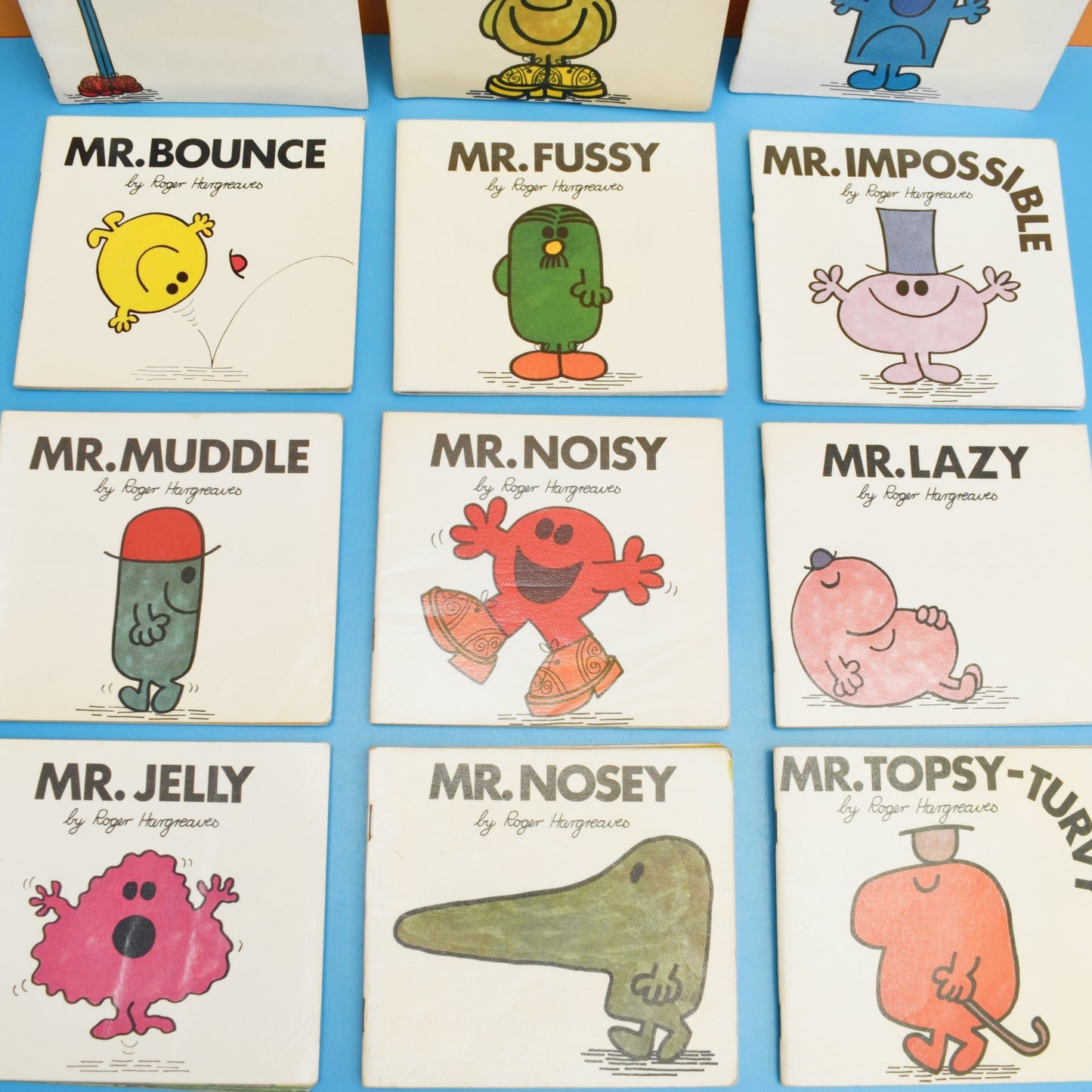 Vintage 1970s Mr Men Books x12 - Great Selection by Pineapple Retro