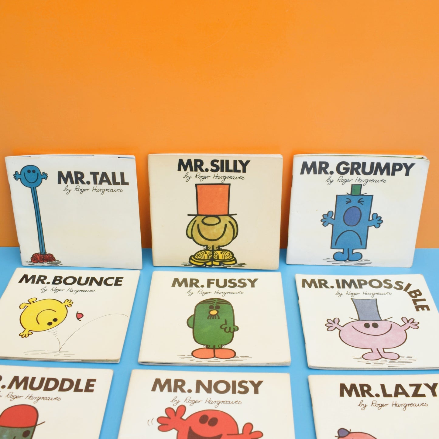 Vintage 1970s Mr Men Books x12 - Great Selection by Pineapple Retro