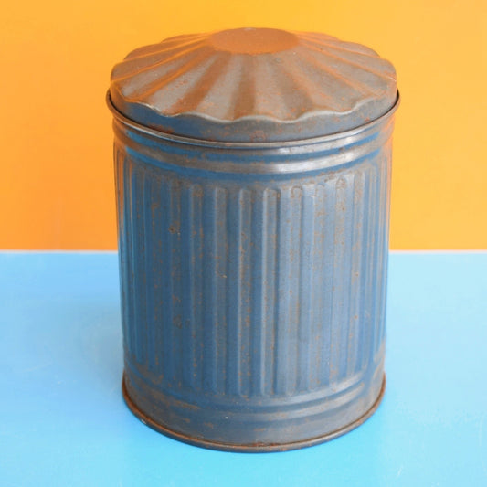Vintage 1960s Sindy Doll Scale Dustbin / Trash Can Tin