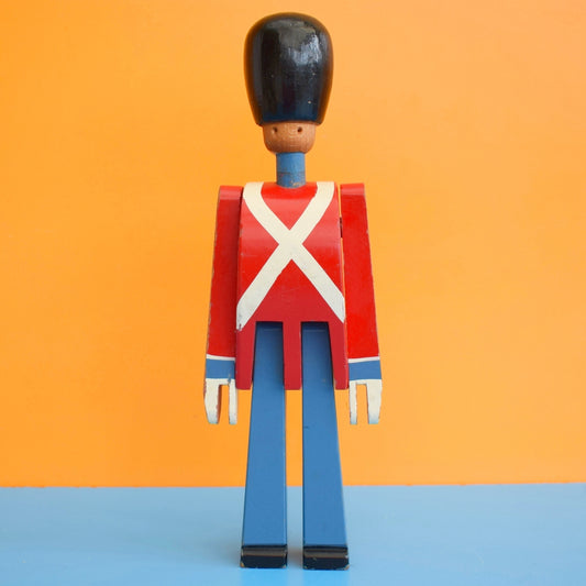 Vintage 1960s Wooden Kay Bojesen Soldier Guard Toy Figure