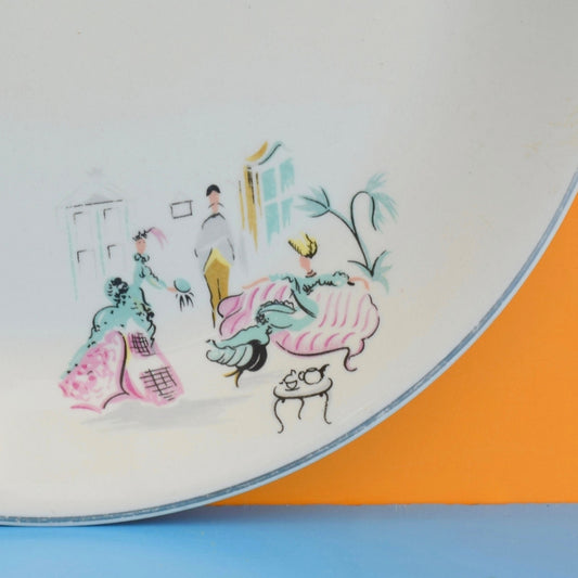 Vintage 1950s Kitsch Alfred Meakin - Gay Ninety's