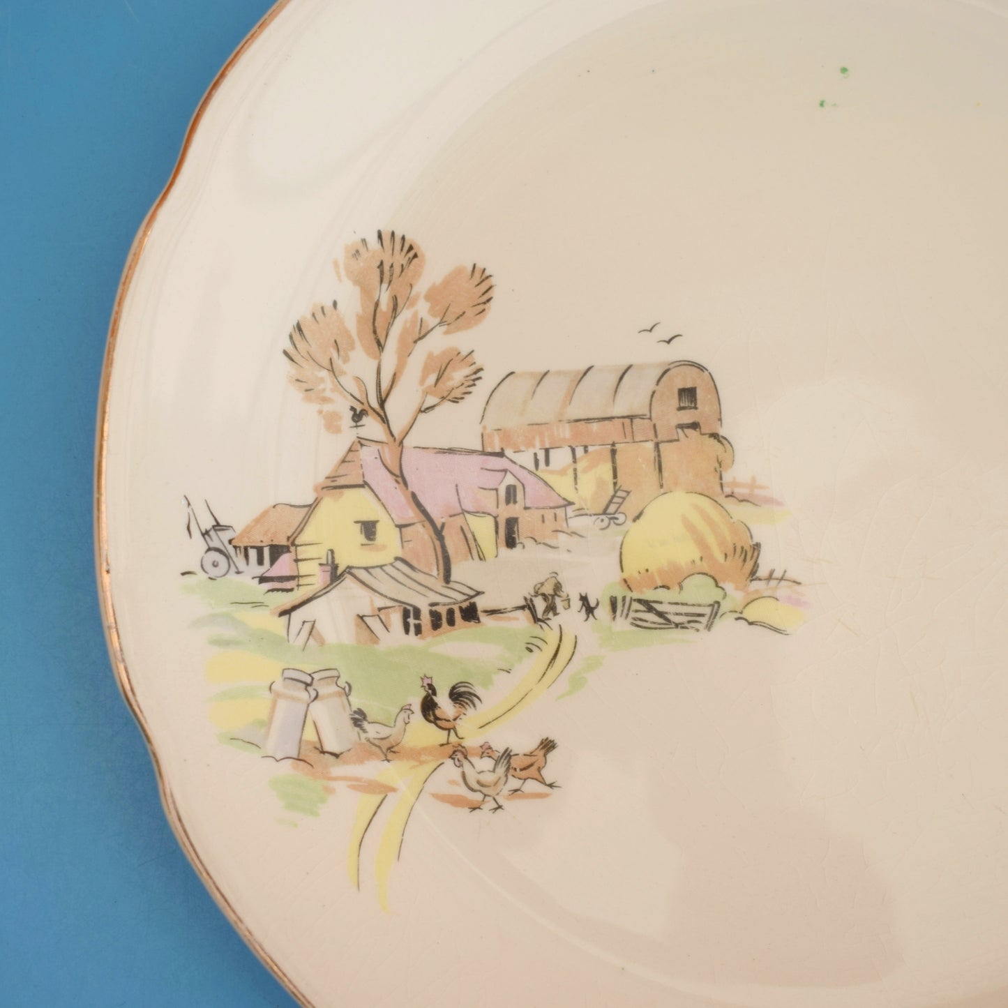 Vintage 1950s Kitsch Alfred Meakin - Down On The Farm