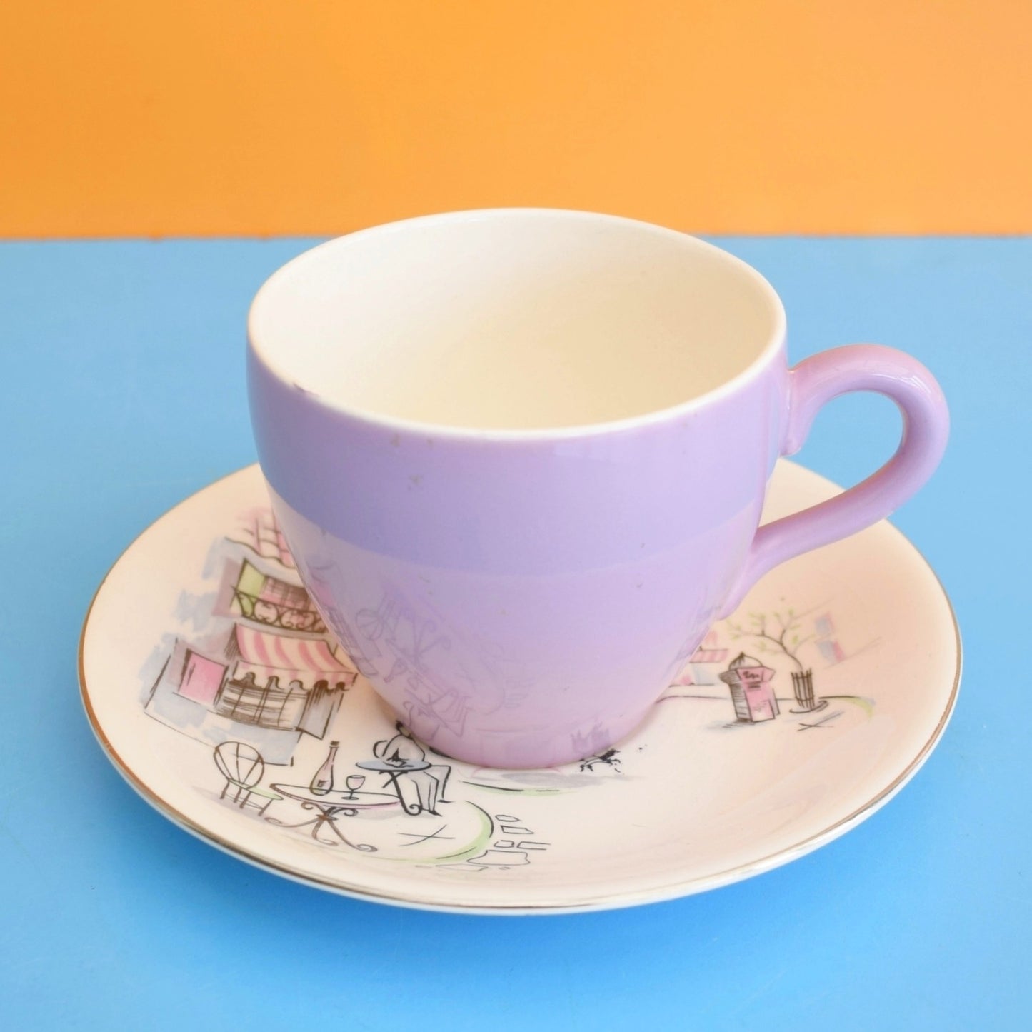 Vintage 1950s Kitsch Alfred Meakin - Montmatre