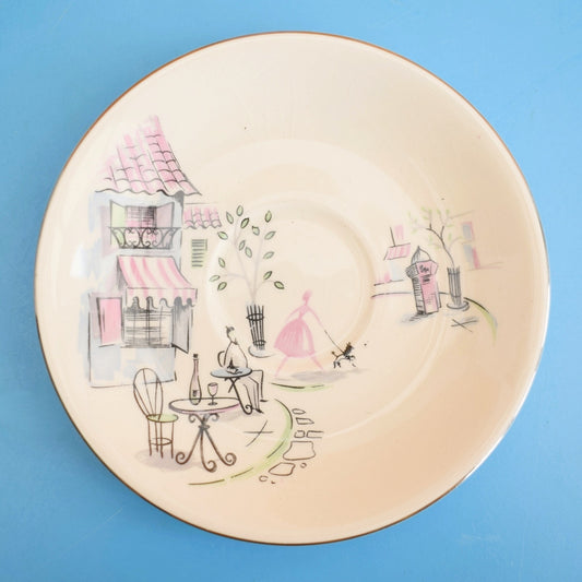 Vintage 1950s Kitsch Alfred Meakin - Montmatre