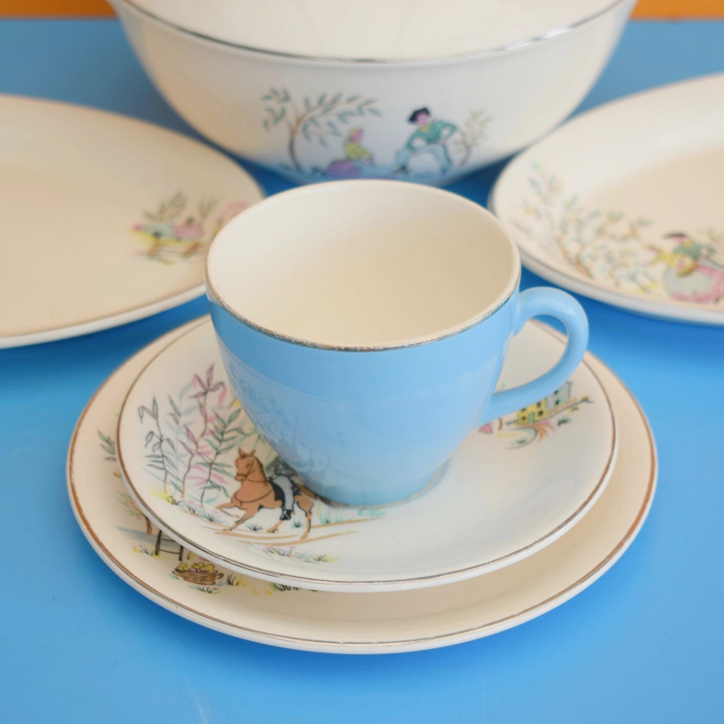 Vintage 1950s Kitsch Alfred Meakin - Oklahoma