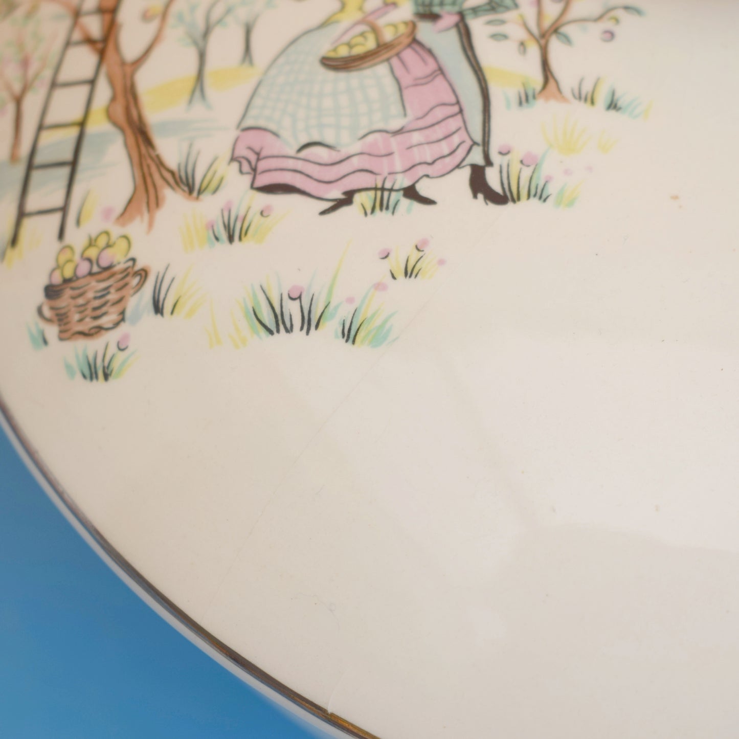 Vintage 1950s Kitsch Alfred Meakin - Oklahoma