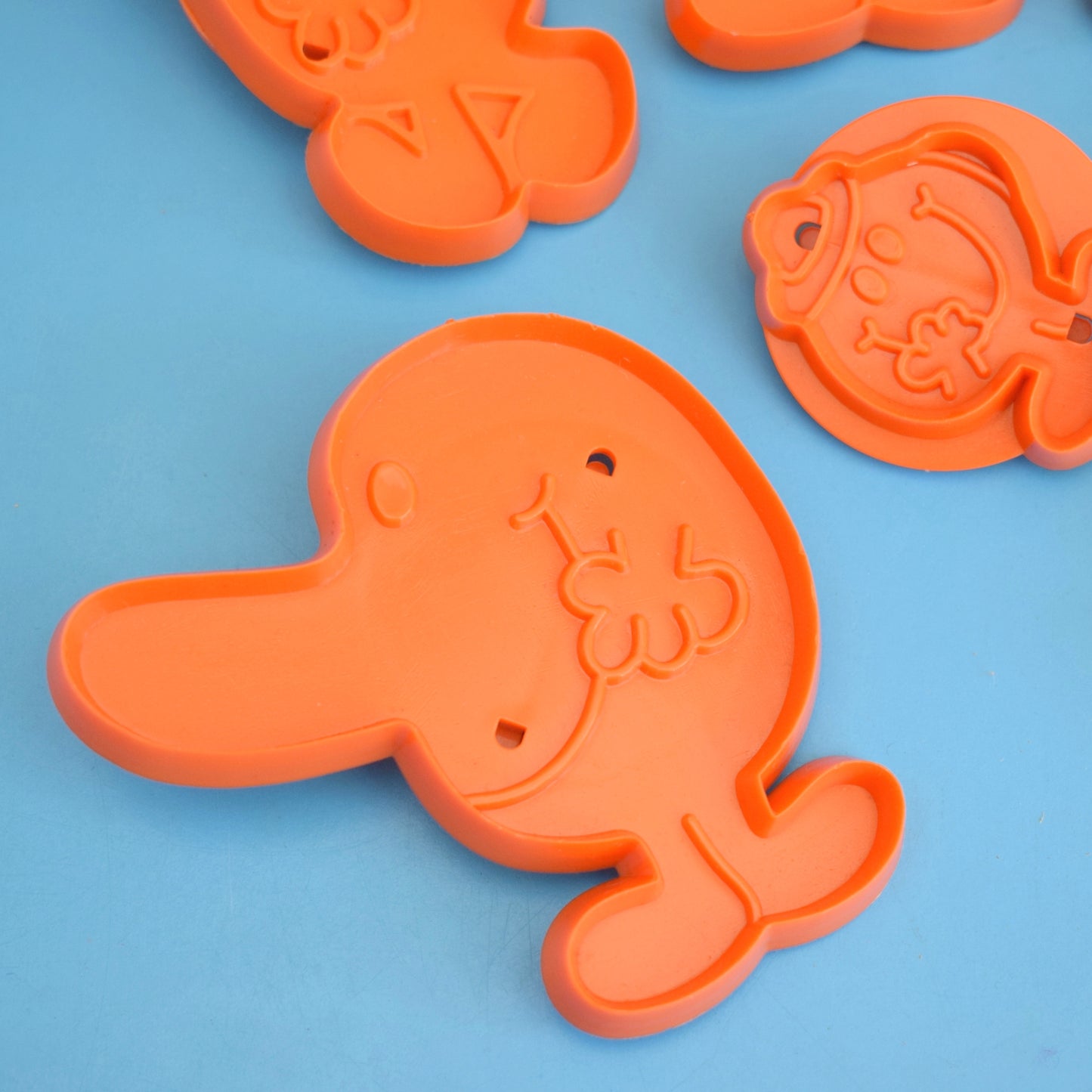 Vintage 1970s Biscuits / Cookie Cutters - Mr Men - Salter