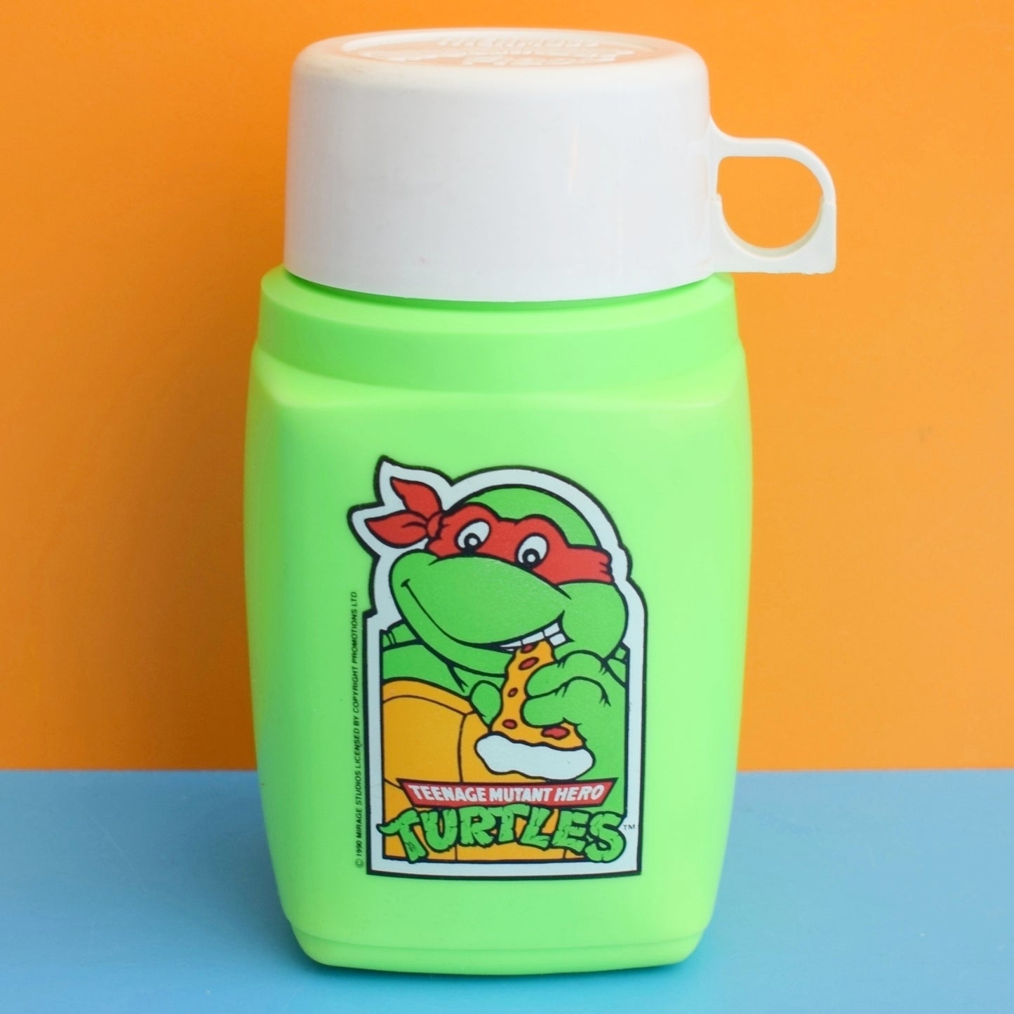 Vintage 1980s Thermos Roughneck Flask - Teenage Mutant Ninja Turtles by Pineapple Retro
