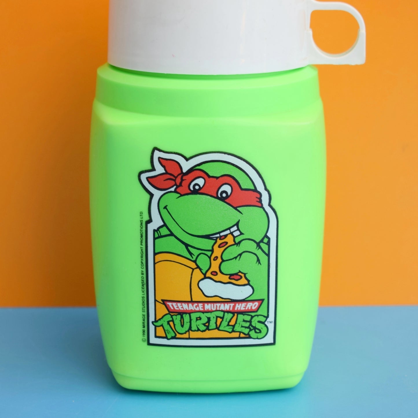 Vintage 1980s Thermos Roughneck Flask - Teenage Mutant Ninja Turtles by Pineapple Retro