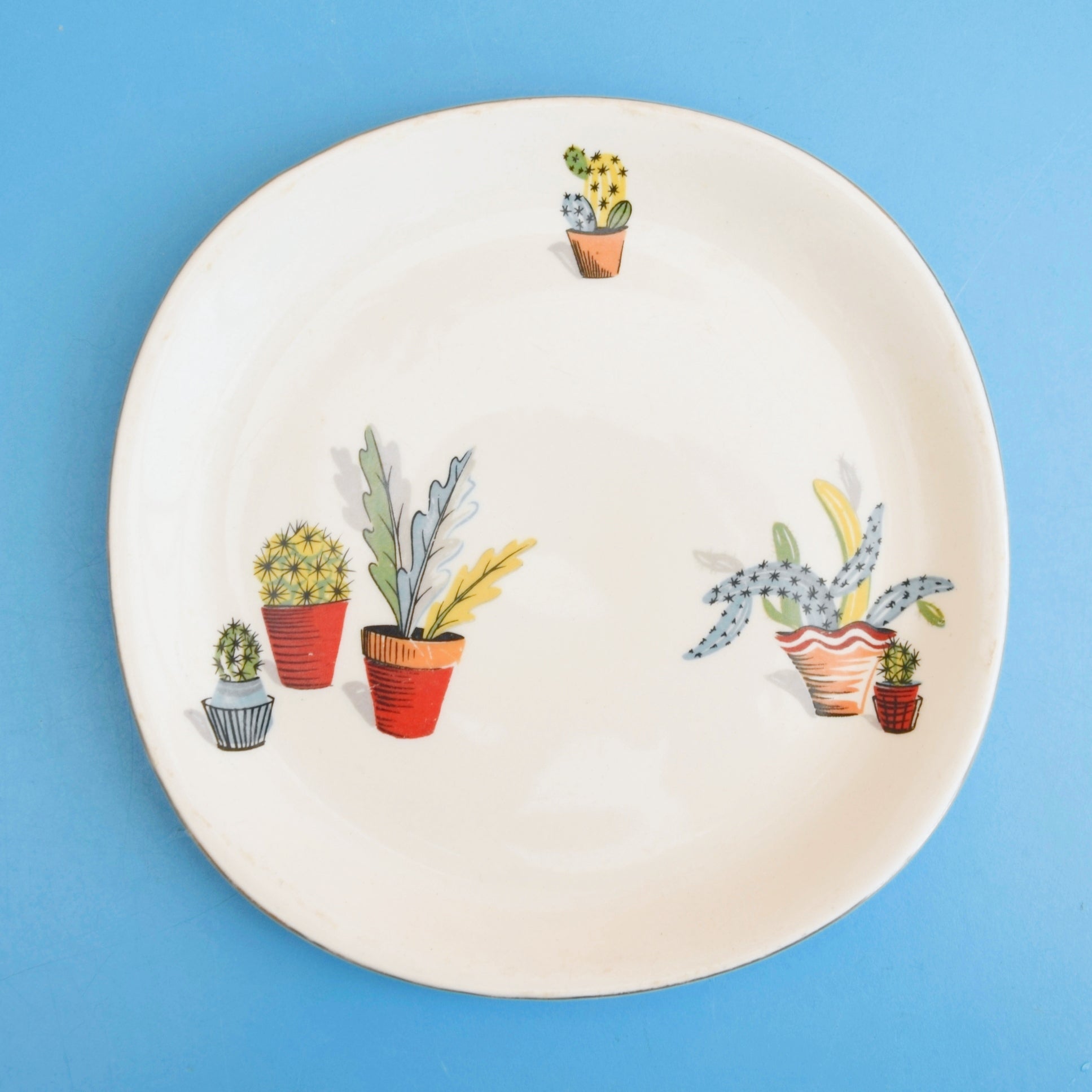 Vintage 1950s Kitsch Alfred Meakin - Cactus by Vintage